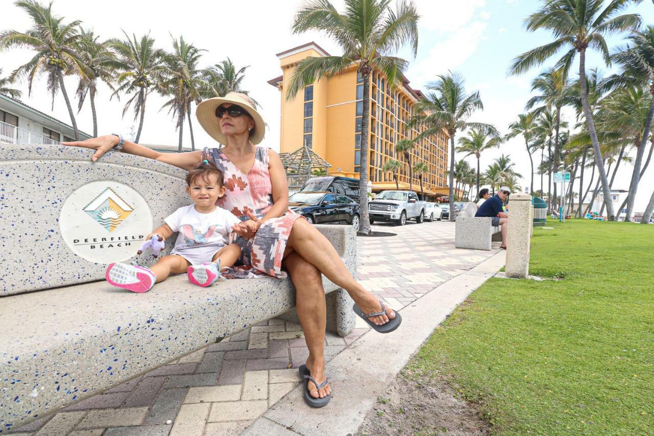 Atlantique Beach House Hotel 迪尔菲尔德海滩 外观 照片