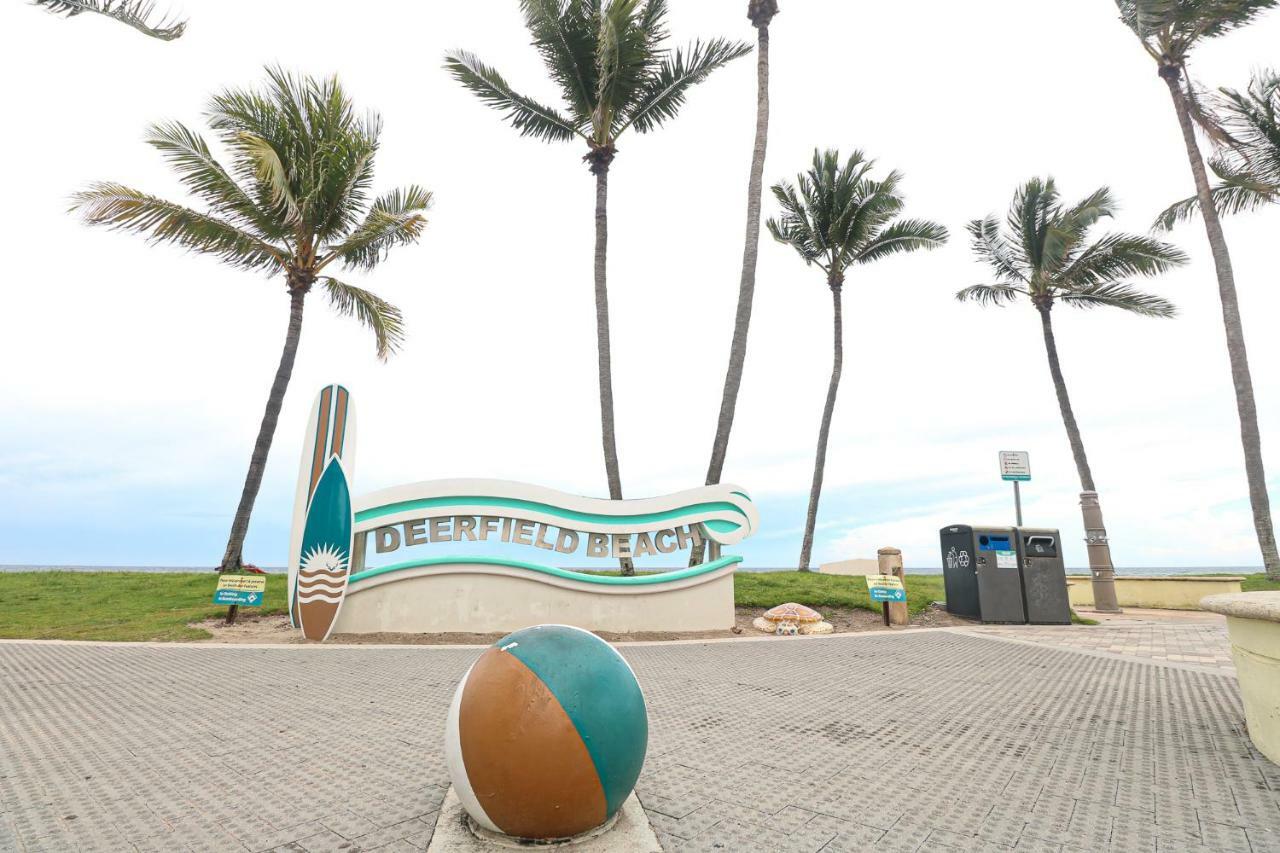 Atlantique Beach House Hotel 迪尔菲尔德海滩 外观 照片