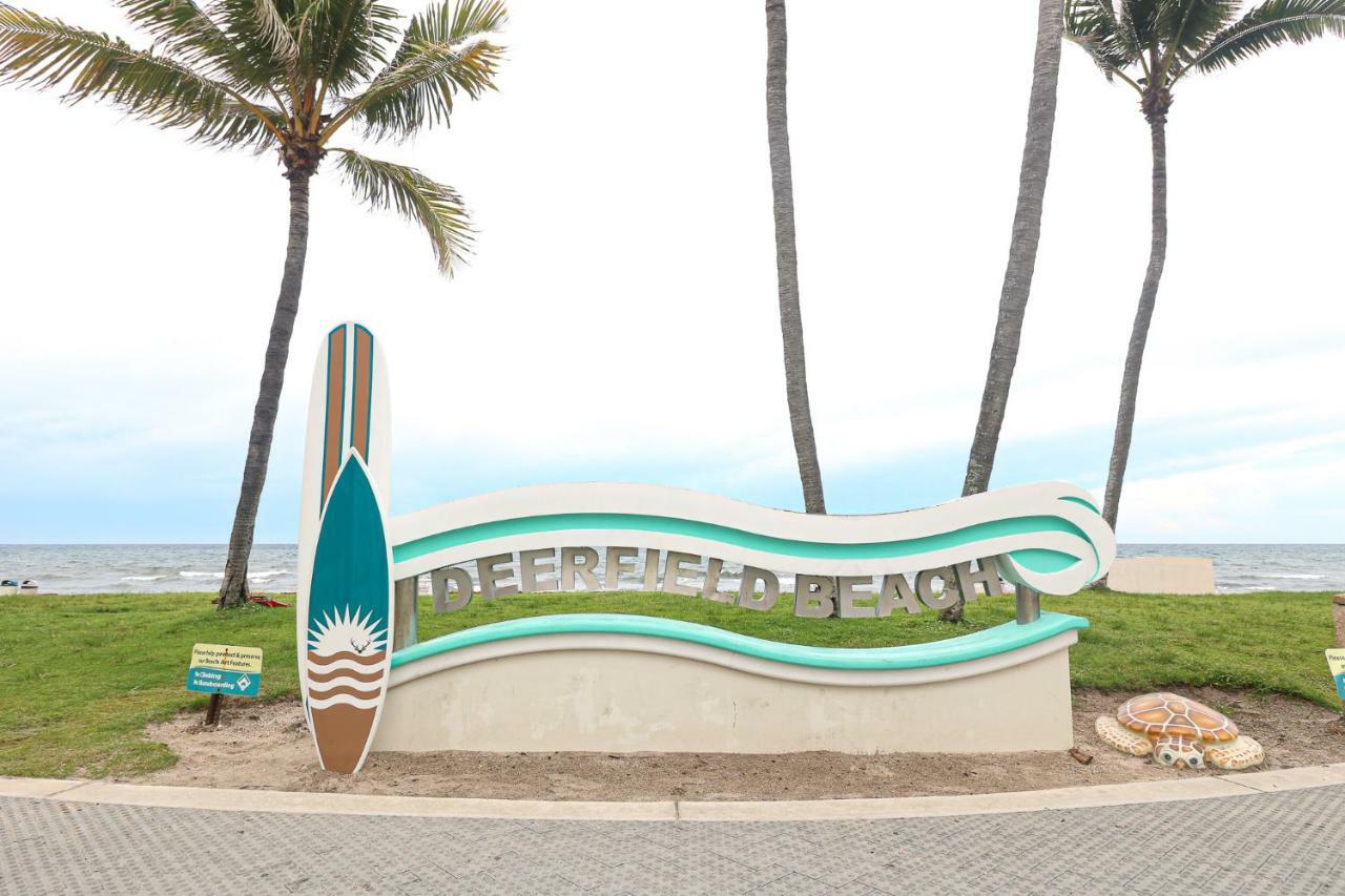 Atlantique Beach House Hotel 迪尔菲尔德海滩 外观 照片